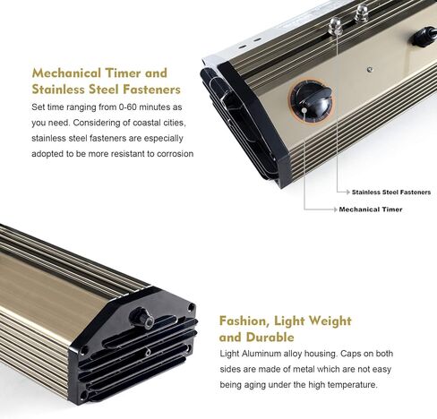 KIMSING IR1 مصباح معالجة الطلاء بالأشعة تحت الحمراء للخبز على الموجات القصيرة باليد، طاقة مقدرة 800 واط، 15 قدمًا إضافيًا، مصباح سخان بالأشعة تحت الحمراء، مجفف لعلاج الطلاء، إصلاح الجسم التلقائي أو البقع، برايمر التجفيف in Kuwait