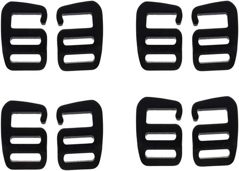Adjustable 25mm Buckles for Webbing Slide Buckles Aluminium G Hook for Backpack Luggage Strap Webbing in Saudi Arabia
