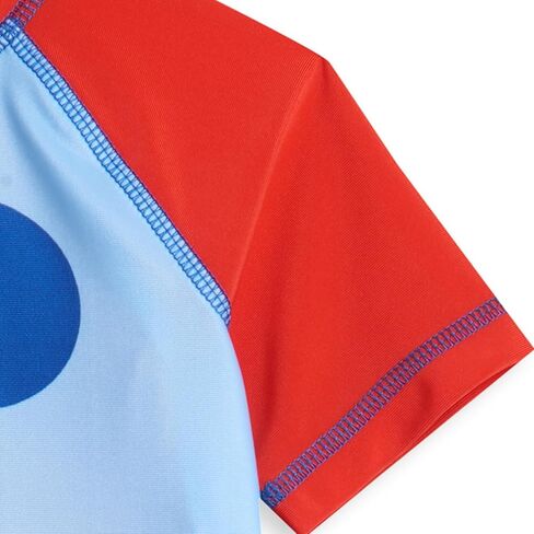 Disney Mickey Mouse Baby Boys Short Sleeve Rash Guard Swim Top in Saudi Arabia