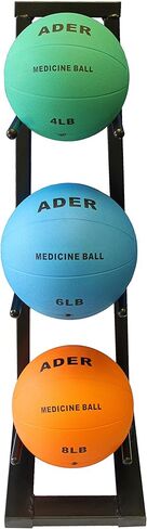 Ader Medicine Ball Set w/Rack in Saudi Arabia