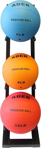 Ader Medicine Ball Set w/Rack in Saudi Arabia