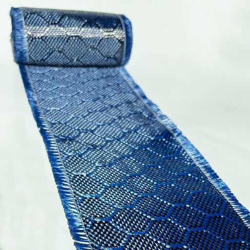 4 in – Beehive Weave - Carbon Fiber Aramid Fabric - Blue - 3K - 240g/meter - Beehive Weave - Advanced Carbon Fiber Cloth Fabric - 4" Wide Hemmed Fabric for Repair, DIY Projects (10, Ft) in Saudi Arabia