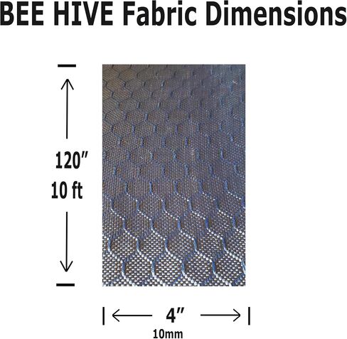 4 in – Beehive Weave - Carbon Fiber Aramid Fabric - Blue - 3K - 240g/meter - Beehive Weave - Advanced Carbon Fiber Cloth Fabric - 4" Wide Hemmed Fabric for Repair, DIY Projects (10, Ft) in Saudi Arabia