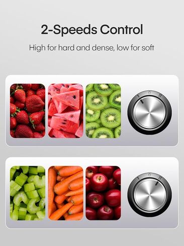 آلات عصارة، الجيل الجديد من آلات عصارة الخضار والفواكه سهلة التنظيف، عصارة طرد مركزي مدمجة بفم عريض 3 بوصات ومضادة للتنقيط، سرعات مزدوجة، وصفة وفرشاة، 400 وات in Kuwait