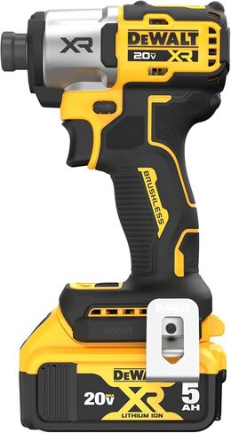 مجموعة أدوات التشغيل اللاسلكية DEWALT 20V MAX* XR، بدون فرشاة، 1/4 بوصة، 3 سرعات، بطاريتان (DCF887D2) in Saudi Arabia