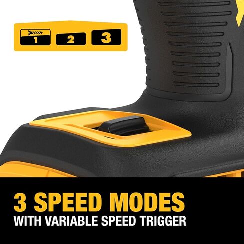 DEWALT 20V MAX Impact Driver, Cordless, 3-Speed, Battery and Charger Included (DCF845P1) in Saudi Arabia