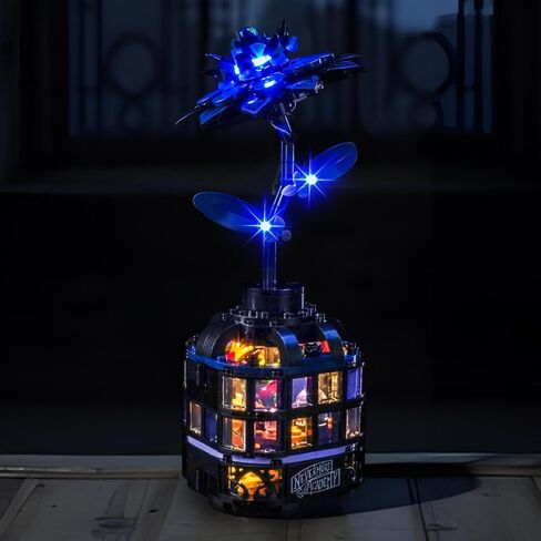 LED Lighting Compatible with Lego 76784 Black Dahlia Flower, Light Kit Compatible with Lego 76784,NOT Included The Model Set - JUST Lights in Saudi Arabia