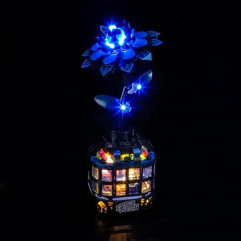 LED Lighting Compatible with Lego 76784 Black Dahlia Flower, Light Kit Compatible with Lego 76784,NOT Included The Model Set - JUST Lights in Saudi Arabia