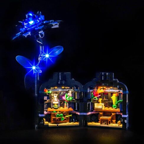 LED Lighting Compatible with Lego 76784 Black Dahlia Flower, Light Kit Compatible with Lego 76784,NOT Included The Model Set - JUST Lights in Saudi Arabia