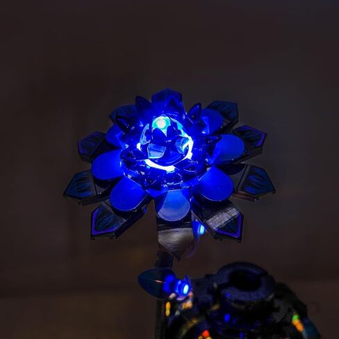 LED Lighting Compatible with Lego 76784 Black Dahlia Flower, Light Kit Compatible with Lego 76784,NOT Included The Model Set - JUST Lights in Saudi Arabia