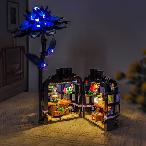 LED Lighting Compatible with Lego 76784 Black Dahlia Flower, Light Kit Compatible with Lego 76784,NOT Included The Model Set - JUST Lights in Saudi Arabia