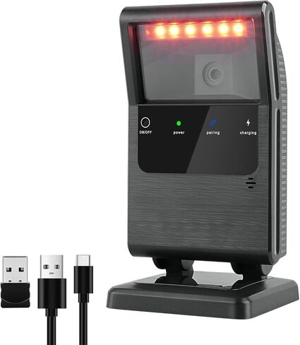 OBZ 1D 2D سطح المكتب SCANNER SCANNER ، QR Barcode Reader USB ماسح ضوئي السلك in Kuwait
