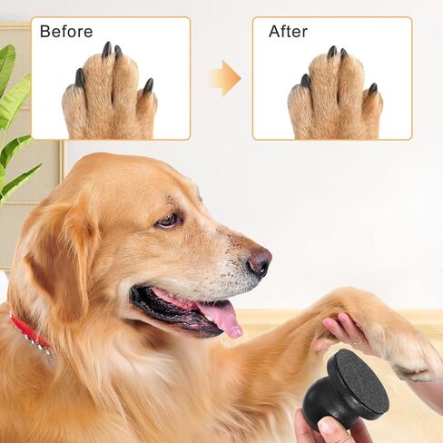 Dog Nail File Board with 3PCS Replaceable Sandpaper, Wooden Dog Nail Scratch Board Pad, Puppy Stress-Free Training Claw Care Emery Pad Treat Box Trimmers Accessories(Black) in Saudi Arabia