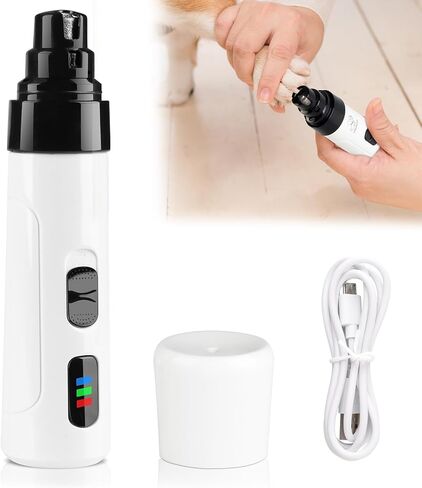 طاحونة مسمار USB الكلب قابلة لإعادة شحنها ، 50 ديسيبل ضوضاء منخفضة ضوضاء الكلب الكلب ثلاكات ، لطيفة كهربائية صامتة Pro للكلاب والقطط الصغيرة الكبيرة المتوسطة كبيرة in Saudi Arabia