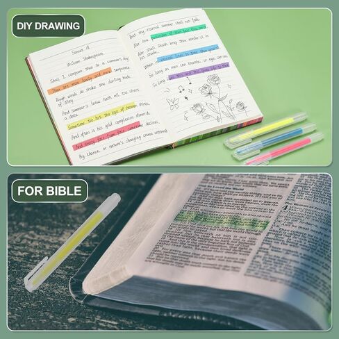M&G Blue Highlighter ، 12 حزمة من Lighters Highlighters No Bleeds Highliters Pens Neon Shicay Clean Clean Hightlement in Kuwait