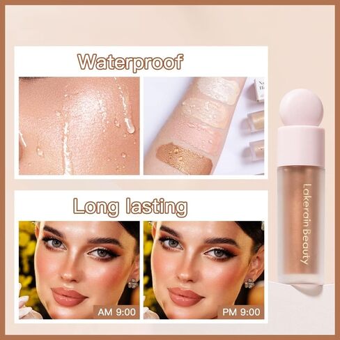 Starlight Multi-Use Glotion Stick - Waterproof Luminous Lotion, Silky Smooth Glitter Highlighter for Face & Body in Saudi Arabia