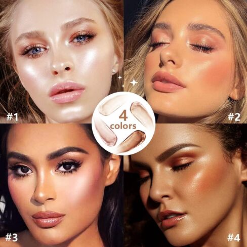 Starlight Multi-Use Glotion Stick - Waterproof Luminous Lotion, Silky Smooth Glitter Highlighter for Face & Body in Saudi Arabia