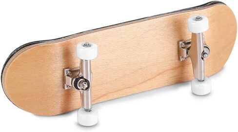 Professional Mini Fingerboards, Maple Wooden Alloy Fingerboard Finger Skateboards with Box Reduce Pressure Kids Gifts Finger Skateboard in Kuwait