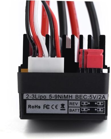 وحدة التحكم في سرعة سيارة JOJOFUNY RC 320A محرك ESC 320A ESC OUTPUT in Kuwait