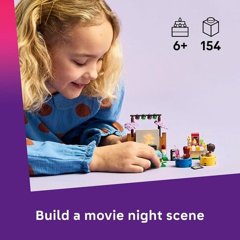 Lego Friends Friendsistrial Fiendy Night Pray Play Build Toy - PlaySet التفاعلية للبنات والفتيان ، الذين تتراوح أعمارهم بين 6 سنوات - تشمل بيزلي و Aliya Minidolls - فكرة هدية لأعياد الميلاد - 42642 in Saudi Arabia