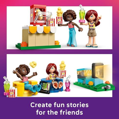 Lego Friends Friendsistrial Fiendy Night Pray Play Build Toy - PlaySet التفاعلية للبنات والفتيان ، الذين تتراوح أعمارهم بين 6 سنوات - تشمل بيزلي و Aliya Minidolls - فكرة هدية لأعياد الميلاد - 42642 in Saudi Arabia
