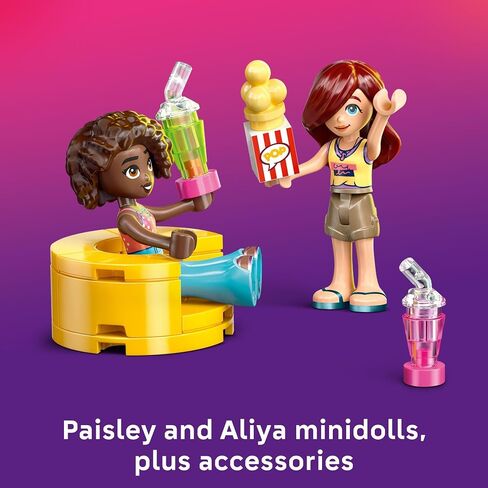Lego Friends Friendsistrial Fiendy Night Pray Play Build Toy - PlaySet التفاعلية للبنات والفتيان ، الذين تتراوح أعمارهم بين 6 سنوات - تشمل بيزلي و Aliya Minidolls - فكرة هدية لأعياد الميلاد - 42642 in Saudi Arabia