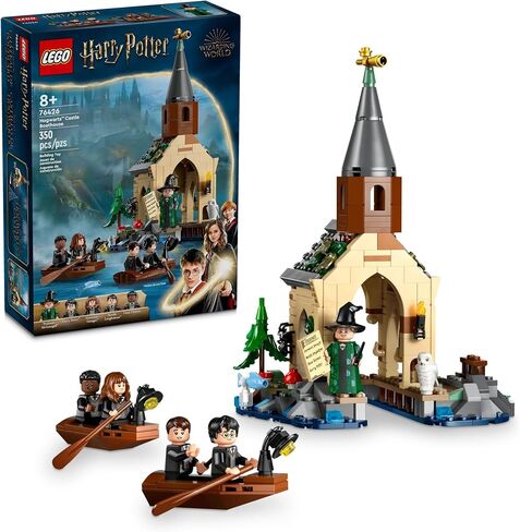 LEGO HARRY POTTER HOGWARTS BOAT House Toys - Harry Potter Toys for Kids ، Girls & Boys ، Age 8+ - HIARDING HOME مع 5 أرقام صغيرة - 76426 in Saudi Arabia