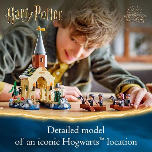 LEGO HARRY POTTER HOGWARTS BOAT House Toys - Harry Potter Toys for Kids ، Girls & Boys ، Age 8+ - HIARDING HOME مع 5 أرقام صغيرة - 76426 in Saudi Arabia