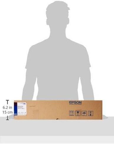Epson Premium Glossy 24 Inch × 100 قدم ورق الصور (S041390) in Saudi Arabia