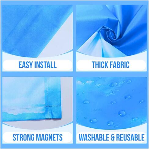 Fluorescent Light Covers for Classroom or Office - Light Filter pack of (2); Eliminate Harsh Glare that causing Eyestrain and Head Strain. Office & Classroom Decorations. Light Diffusers in Kuwait