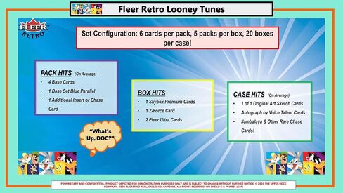Fleer Retro Looney Tunes 5 عبوات صندوق تداول Blaster Trading (Upper Deck 2024) in Kuwait