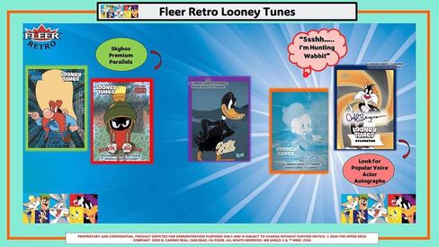 Fleer Retro Looney Tunes 5 عبوات صندوق تداول Blaster Trading (Upper Deck 2024) in Kuwait