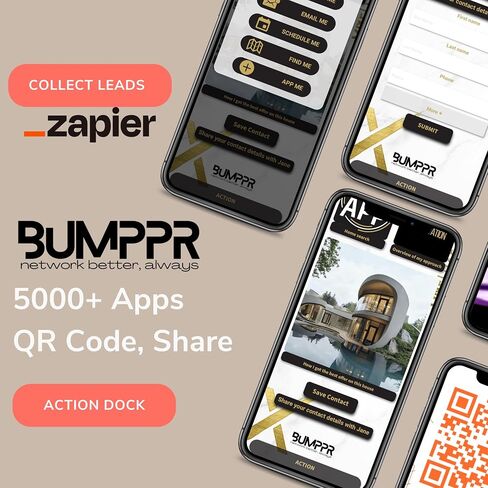 Digital Business Card - Black - for iPhone and Android - NFC Enabled for Seamless Networking With Smart Customizable Profile with QR Code (Blue) in Saudi Arabia