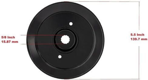#Uus Parts 2 بكرة مغزل لـ Husqvarna لـ Craftsman 588586601 539113962 Deck Spindle Pulley (Fantparts#96250605) in Kuwait