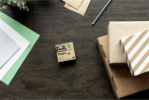 Scotch Magic Greener Tape, 2 Rolls, Numerous Applications, Invisible, Engineered for Repairing, 3/4 x 900 Inches, Boxed (812-2P) in Saudi Arabia