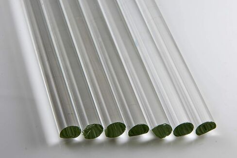 Devardi Glass Boro Rods ، Coe 33 Clear Glass ، 1lb in Kuwait