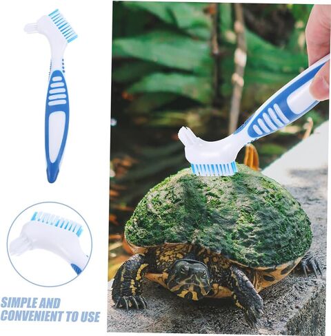 3pcs Aquascaping Tools Turtle Shell and Tortoise Brush Cleaning Brush for Toys for Turtles Reusable in Saudi Arabia