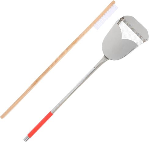 VANZACK 2pcs Bird Cage Cleaning Brush and Shovel Set Bird Poop Cleaner Tools for Small Animal Cages Easy to Use PET Cleaning Supplies in Saudi Arabia