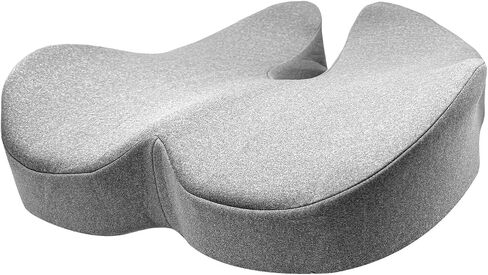 Extra Large Seat Cushion - Memory Foam Office Chair Cushion, Ergonomically Designed for Office & Car Seats, Relieves Pain from Prolonged Sitting & Sciatica in Saudi Arabia