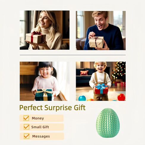 Maze Egg Money Puzzle Box - Hidden Compartment Brain Teaser Toy with 4 Logic Challenges - Portable Travel Sensory Activity for Kids & Adults, Graduation Birthday Gift in Saudi Arabia