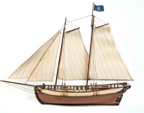 Earthmark Occre Polaris 1:50 نموذج بناء السفن الخشبية ، التجميع البالغ مطلوب (مجموعة طراز مع مجموعة الطلاء الممتازة) in Kuwait