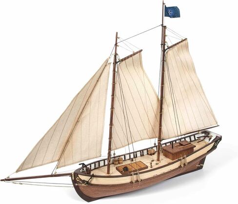 Earthmark Occre Polaris 1:50 نموذج بناء السفن الخشبية ، التجميع البالغ مطلوب (مجموعة طراز مع مجموعة الطلاء الممتازة) in Kuwait