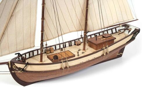 Earthmark Occre Polaris 1:50 نموذج بناء السفن الخشبية ، التجميع البالغ مطلوب (مجموعة طراز مع مجموعة الطلاء الممتازة) in Kuwait