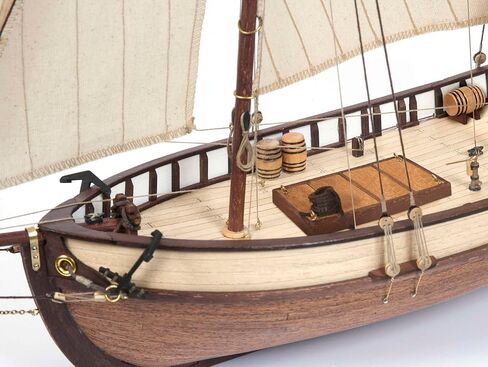 Earthmark Occre Polaris 1:50 نموذج بناء السفن الخشبية ، التجميع البالغ مطلوب (مجموعة طراز مع مجموعة الطلاء الممتازة) in Kuwait