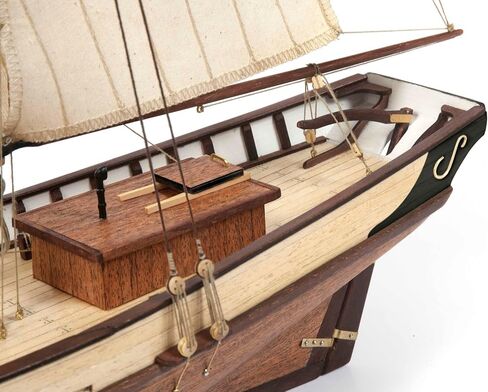 Earthmark Occre Polaris 1:50 نموذج بناء السفن الخشبية ، التجميع البالغ مطلوب (مجموعة طراز مع مجموعة الطلاء الممتازة) in Kuwait