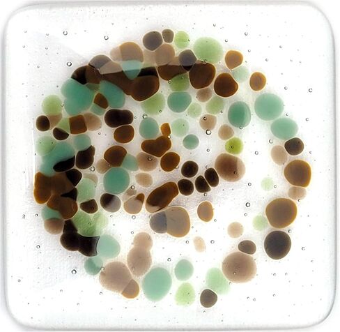 Forest Floor Frit Blend Coarse Bullseye Glass COE 90 Fusible - 4 Ounces in Saudi Arabia