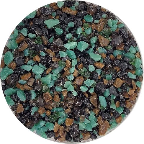 Forest Floor Frit Blend Coarse Bullseye Glass COE 90 Fusible - 4 Ounces in Saudi Arabia