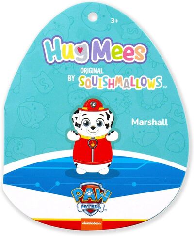 Squishmallows الأصلي Paw Patrol 10in Marshall Hugmees-Ultrasoft الرسمي Jazwares Plush (متوسط ​​الحجم) in Saudi Arabia