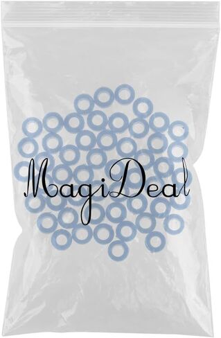 3mm Plastic Gasket Shaft Sleeve Fixed, Blue (50 Pack) in Saudi Arabia