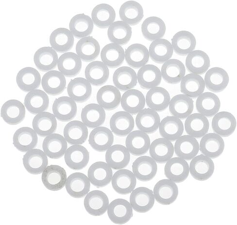 Plastic Gasket Shaft Sleeve, 3mm Fixed for Model Making (Pack of 50) in Saudi Arabia
